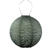 Solar-Lampion Rund – Folia Salbeigrün – 30 cm