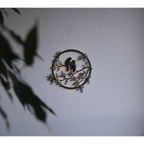 Solar LoveBirds - Wandlamp – 40 cm
