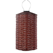 Solar-Laterne Zylinder - Folia Kupfer - 28 cm