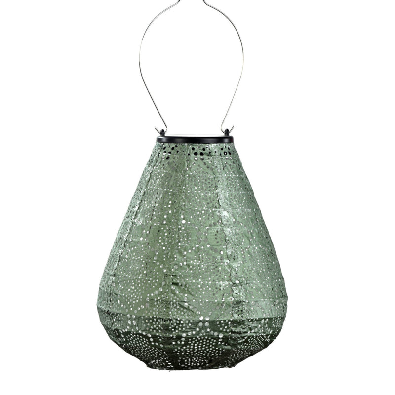 Solar Lampion Tulip - Bazaar Sage Green - 20 cm
