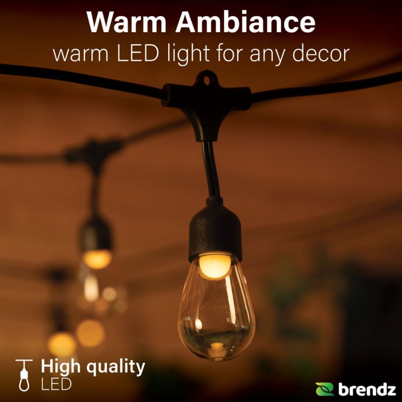 Solar Lichtsnoer Djerba – 15 LED’s