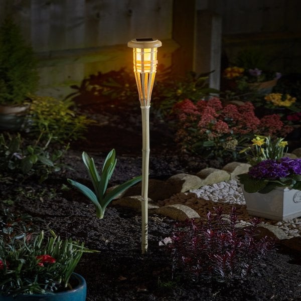 Solar Fakkel Tiki Bamboe 91 cm